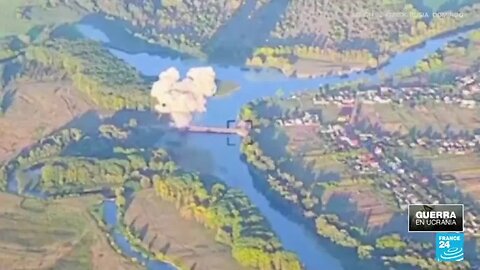 Aviación ucraniana destruye tercer puente en suelo ruso
