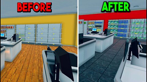 Supermarket Makeover! New Update & Fresh Design!