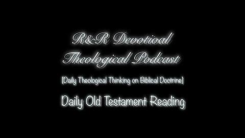 Daily Old Testament Reading - Psalm 029