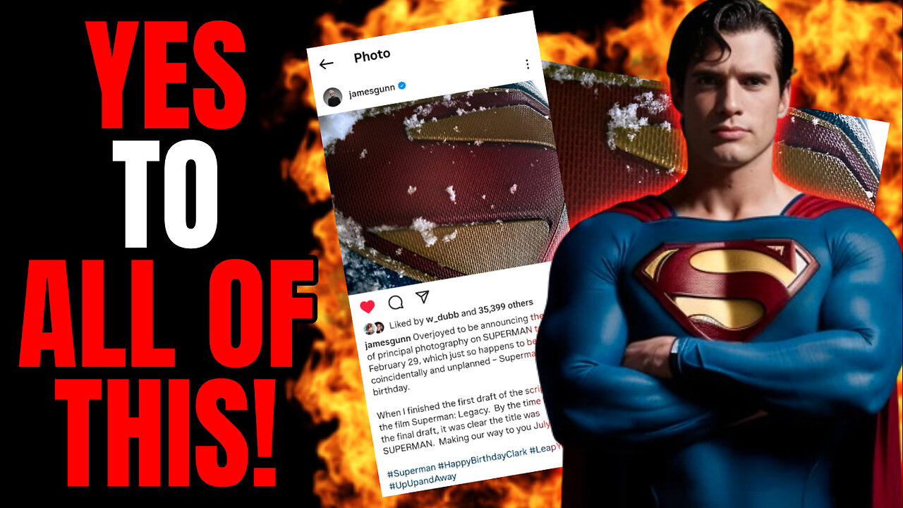 New Shield and TITLE Revealed! | SUPERMAN Coming July 2025