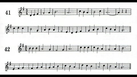 🎺 [MÉTODO DE TROMPETE] Livro 1 do método de Sigmund Hering 41 & 42