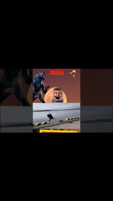 Estava pescando e o Lobisomem Apareceu... E agora ? #shorts