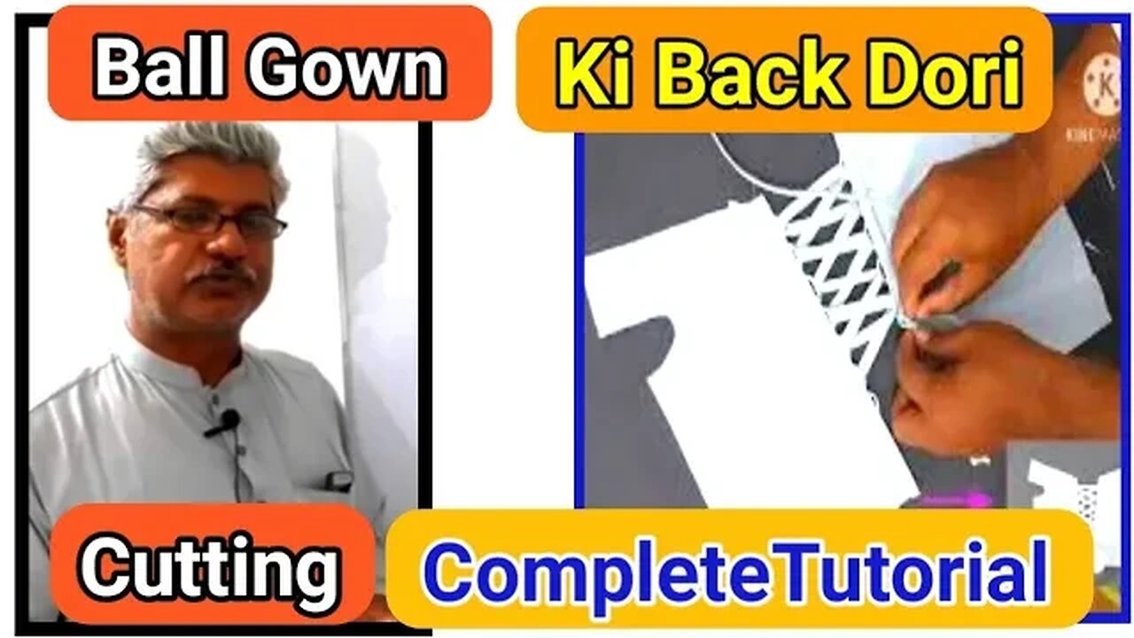 Ball Gown Ki Dori Loop Back Bnany Ka Trika