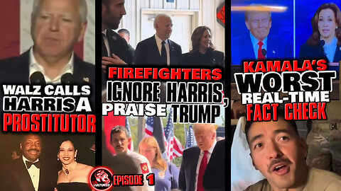 Firefighters IGNORE Kamala Harris and Joe Biden, PRAISE Donald Trump | Uncultured Episode 1