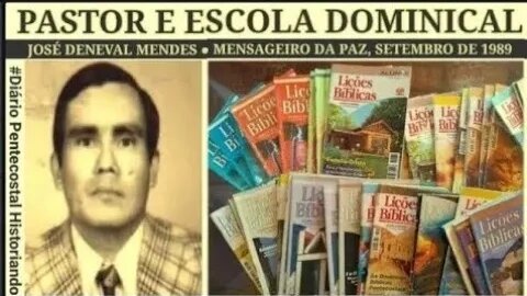 O PASTOR E A ESCOLA BÍBLICA DOMINICAL ● JOSÉ DENEVAL MENDES, MENSAGEIRO DA PAZ, SETEMBRO DE 1989