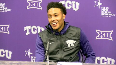 Kansas State Basketball | Brown, Stokes Postgame Press Conference | K-State 64, TCU 52