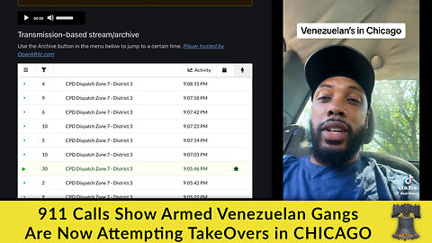 911 Calls Show Armed Venezuelan Gangs Are Now Attempting TakeOvers in CHICAGO