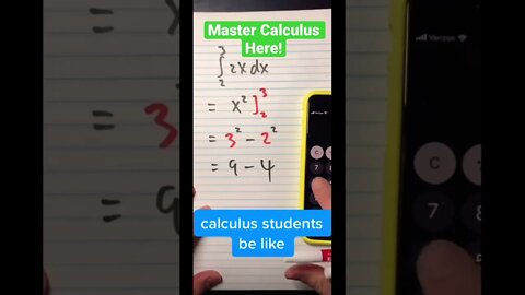 How NOT to do calculus #apcalculus