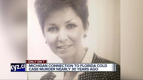 Michigan connection to Florida cold case murder nearly 30 years ago