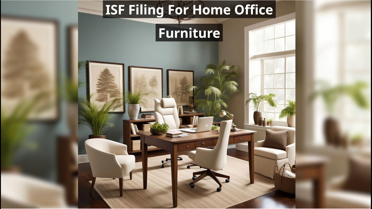 Mastering ISF Filings for Importing Home Office Furniture