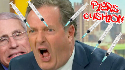 Boosted Piers Morgan Blames “Anti-Vaxx” for Catching the Virus