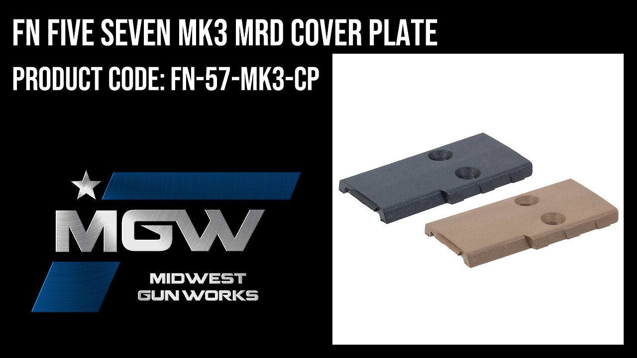 FN Five Seven MK3 MRD Cover Plate - FN-57-MK3-CP