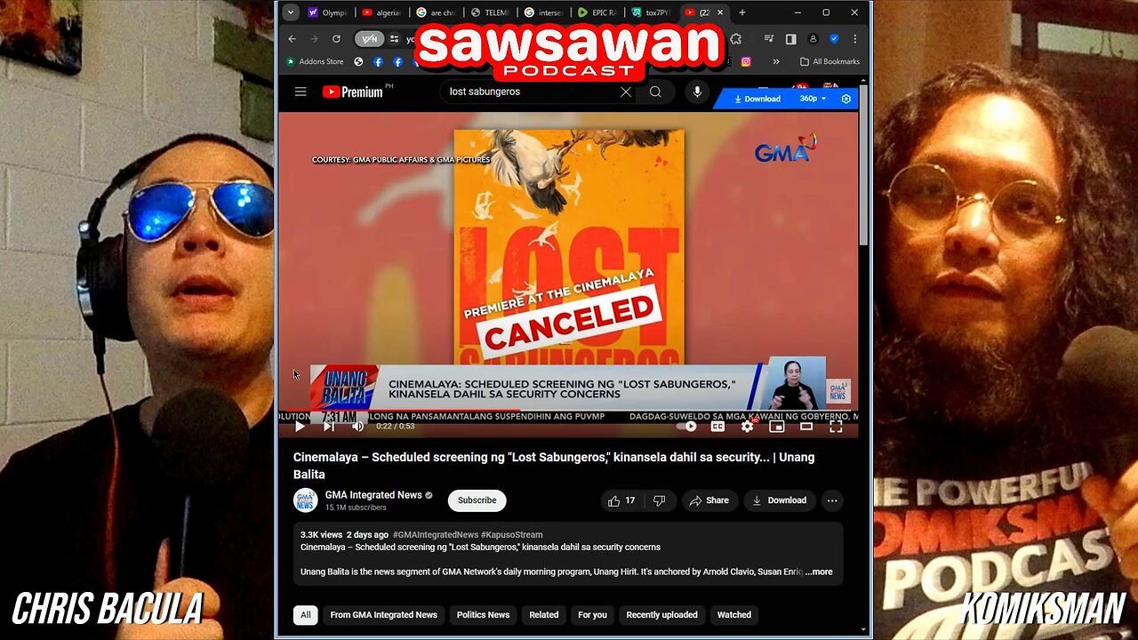 SP 130: The Lost Sabungeros and the RETURN OF E-SABONG Featuring @NicoDavid