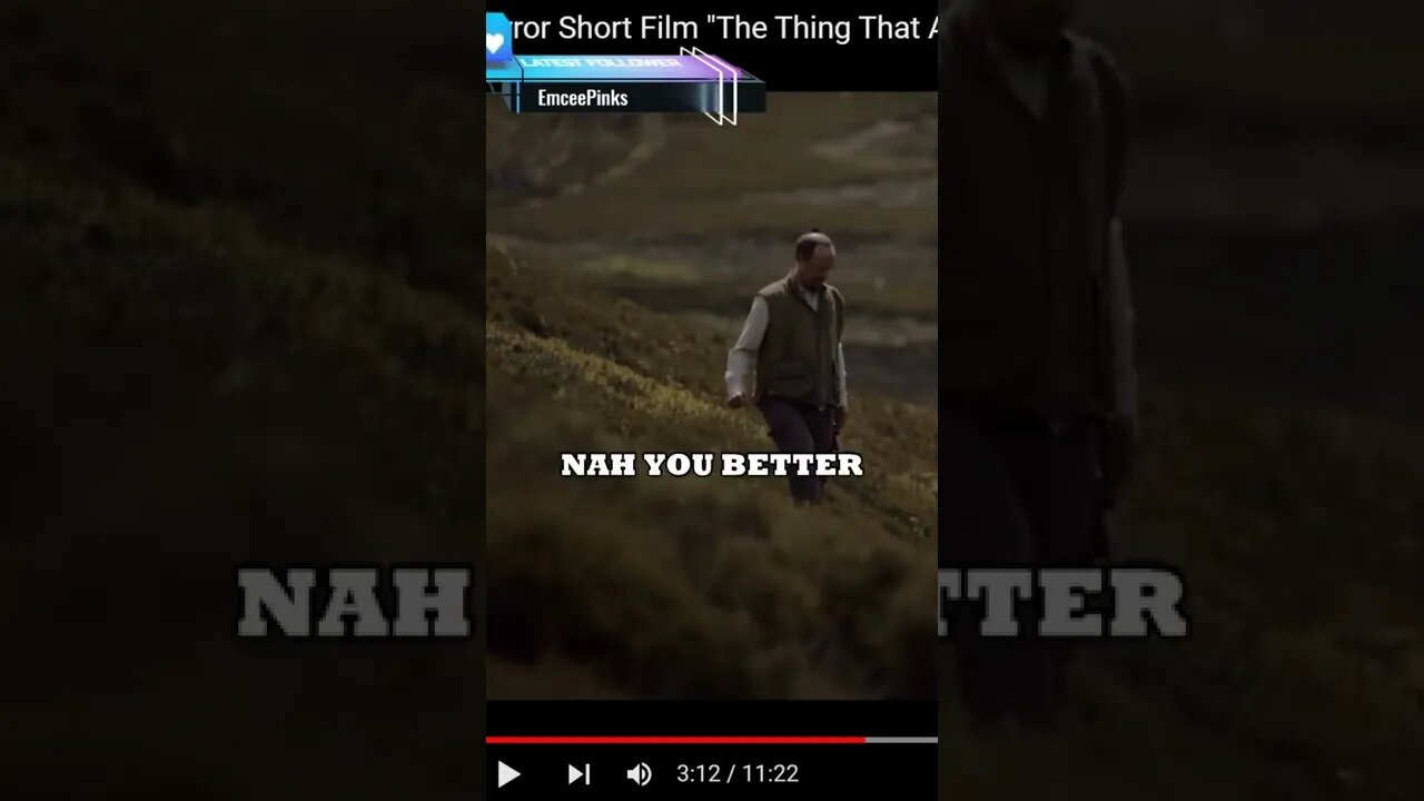 Had to pause the reaction vid to drop a freestyle on stream