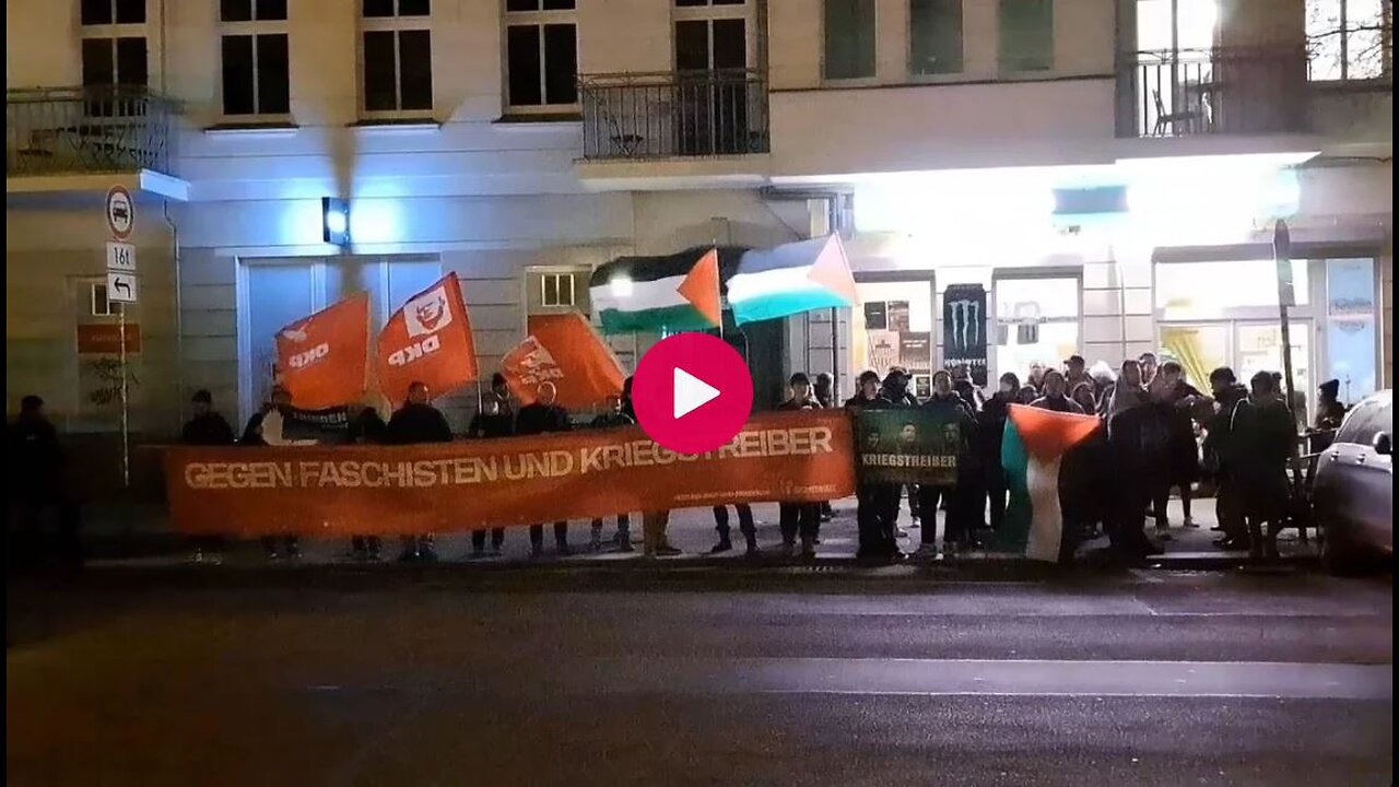 06.02.2024 Demo gegen Kriegstreiberei und Faschismus vor dem Colosseum - Berlin