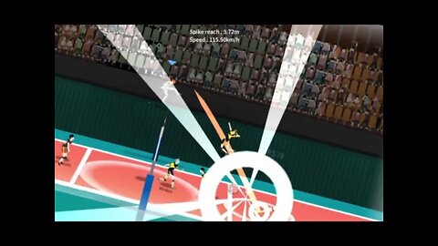 The Spike Volleyball - Reboot - S-Tier Spiker Hinata - Sniped a White Circle on an Errant Set