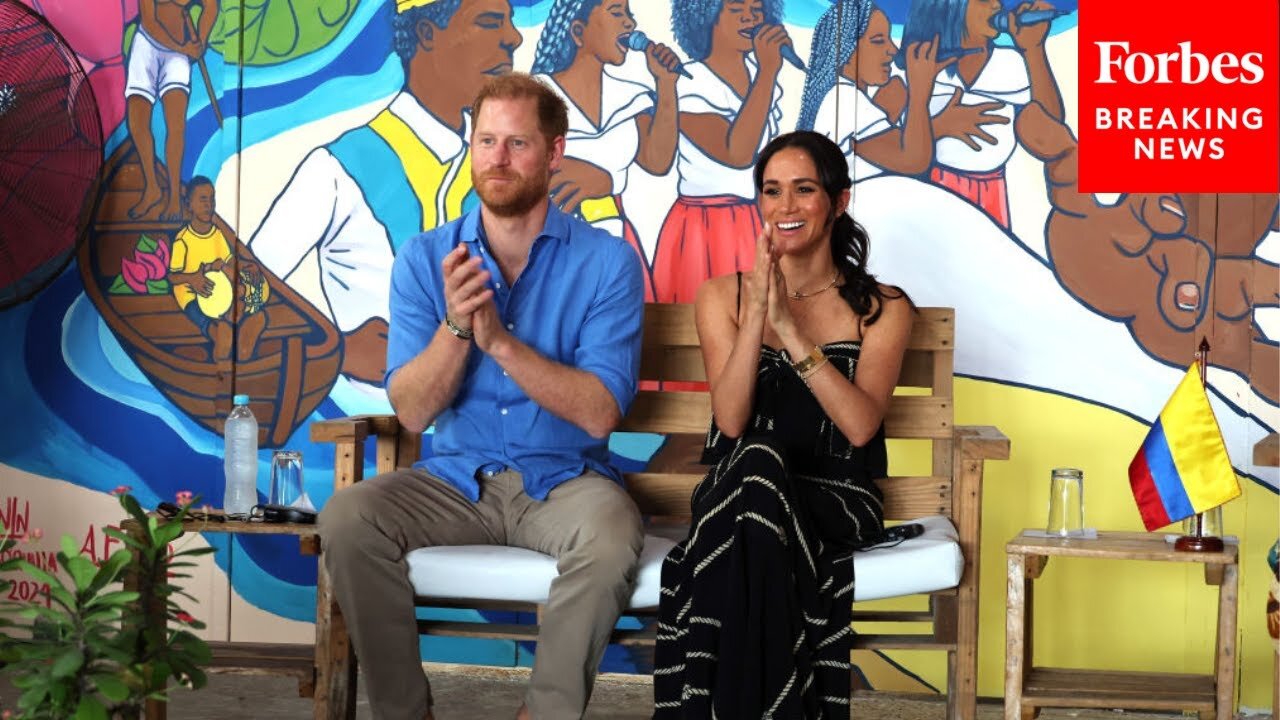 Duke And Duchess Of Sussex Visit Colombia