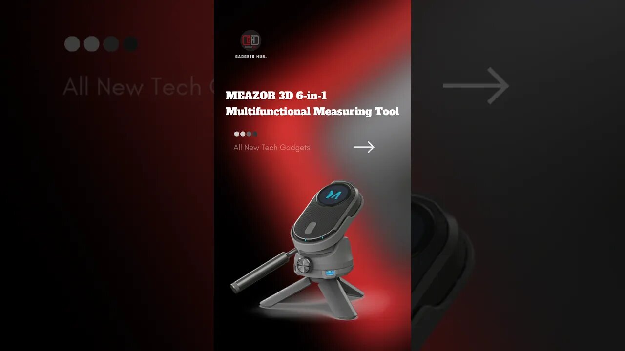 MEAZOR 3D 6-in-1 Multifunctional Measuring Tool #multifunctional #tools #measuring #shorts #reels