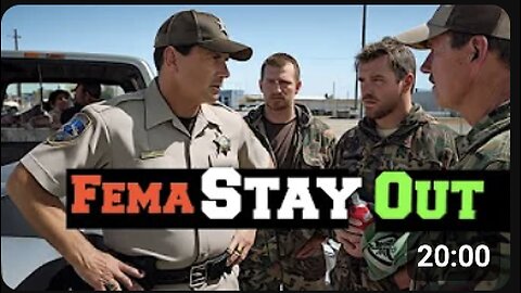Sheriffs & The People Rising Up Against Fema in NC