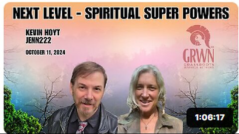 JENN222 with Kevin Hoyt: Next level superpowers inside of YOU!