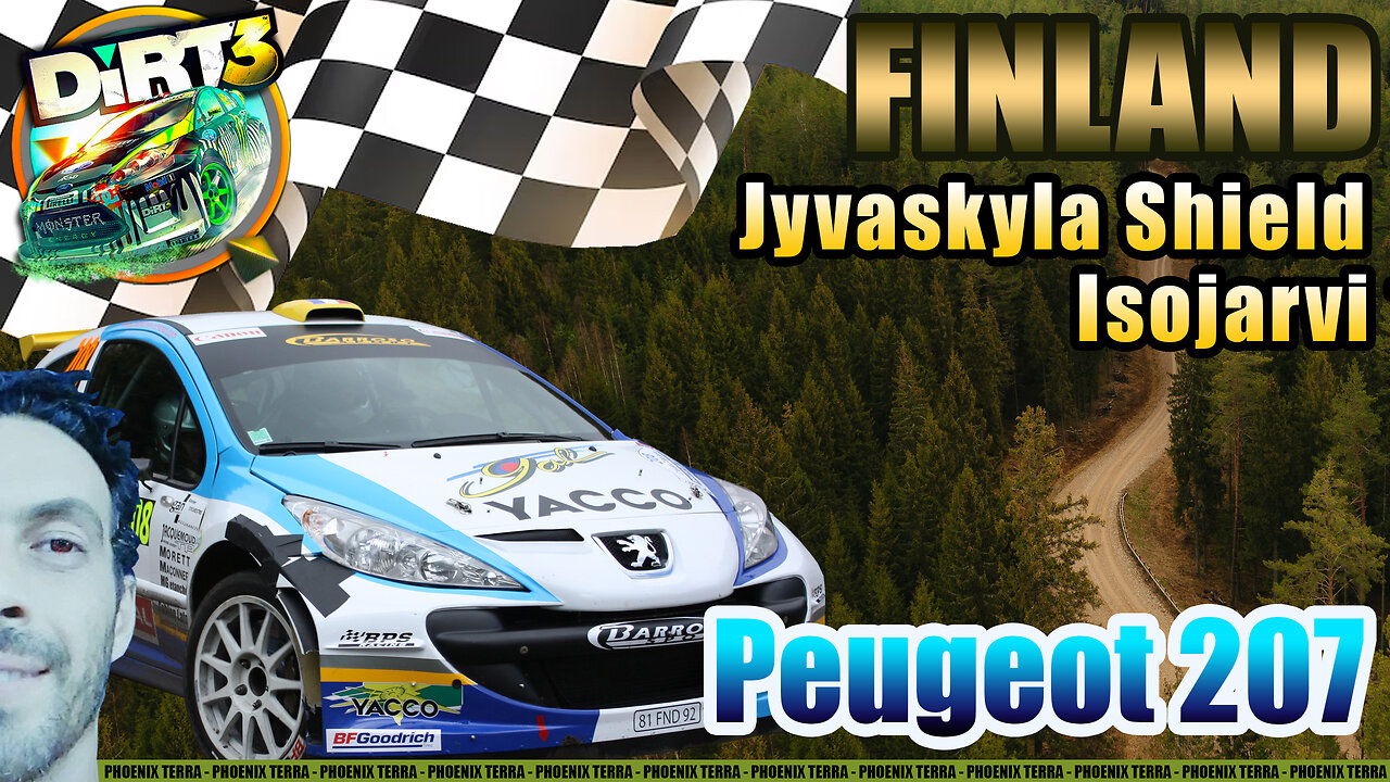 🗺️ Finland | Jyvaskyla Shield | Isojarvi 1 of 2 | Peugeot 207 S2000 4WD 🏁 #rally #dirt3 #simracing