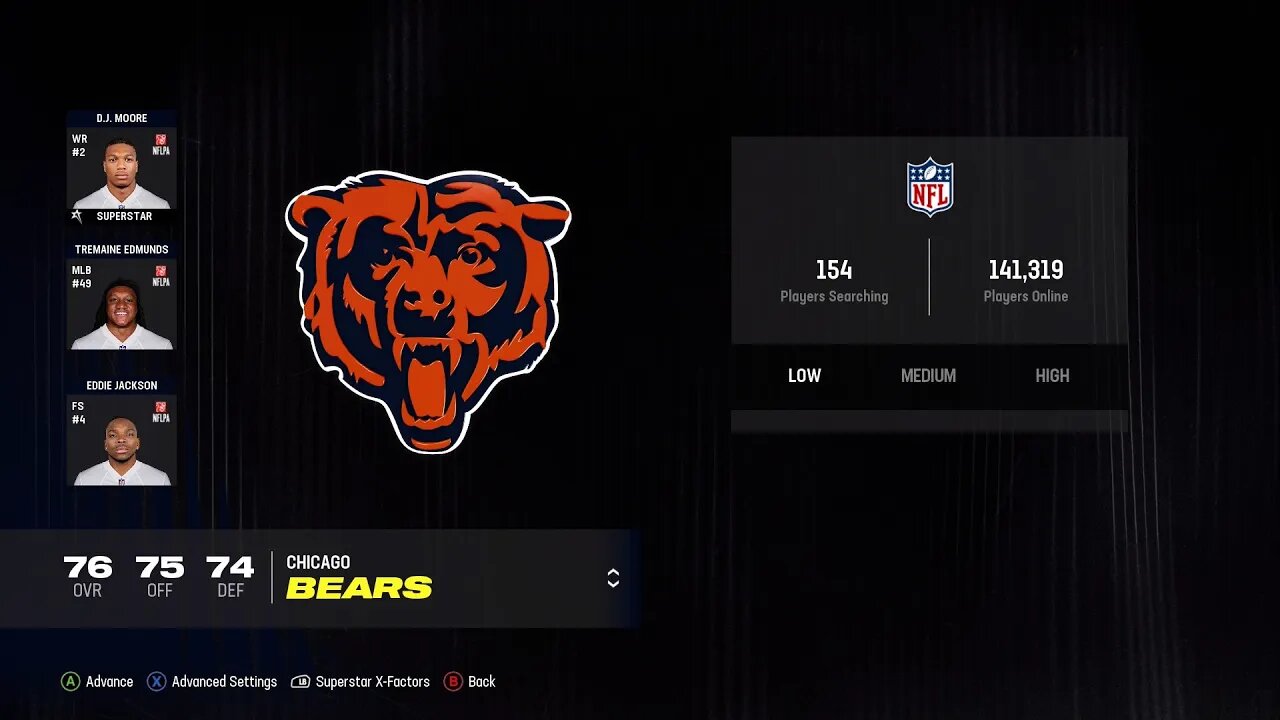 Winning an online ranked game with every NFL team 1/32! {Full Game} #ChicagoBears #Madden24