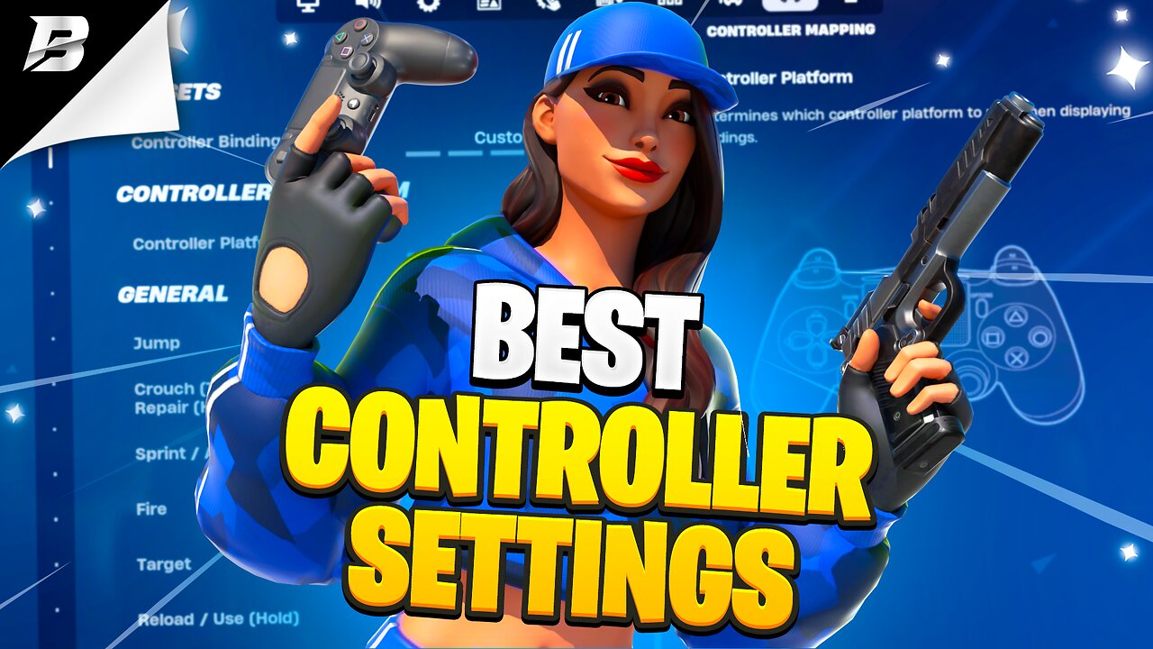 NEW BEST Controller Settings 🎮 (22 & 19 Kill Ranked Game)