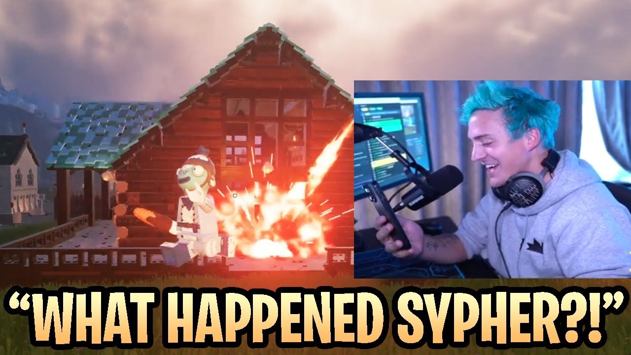 Ninja & TimTheTatMan Get REVENGE On SypherPK After He Blew Up Their House In Lego Fortnite!