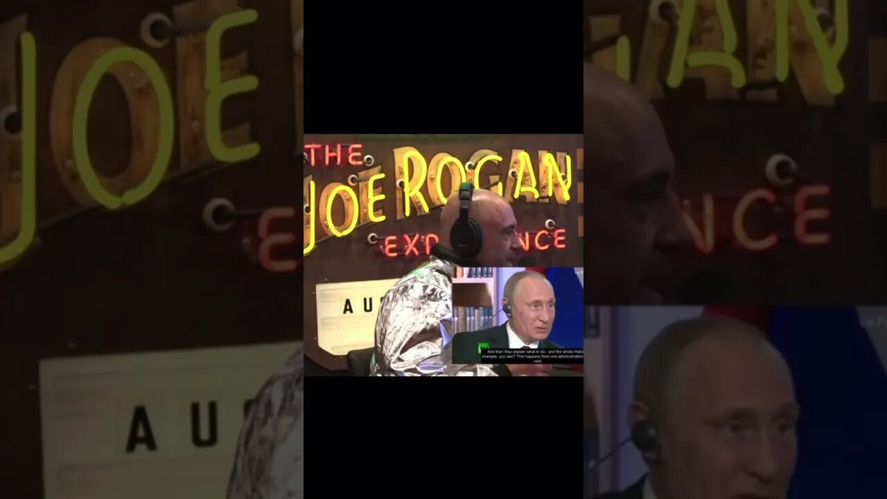 Joe Rogan Agrees With Putin #joerogan #jreclips #jre #putin #joeroganpodcast #lol #politics