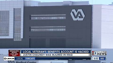 Valley veteran says benefits account was hacked