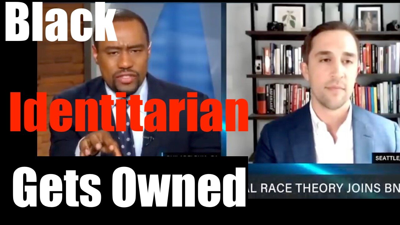 Black Identitarian GETS OWNED (Chris Rufo vs Marc Lamont Hill)