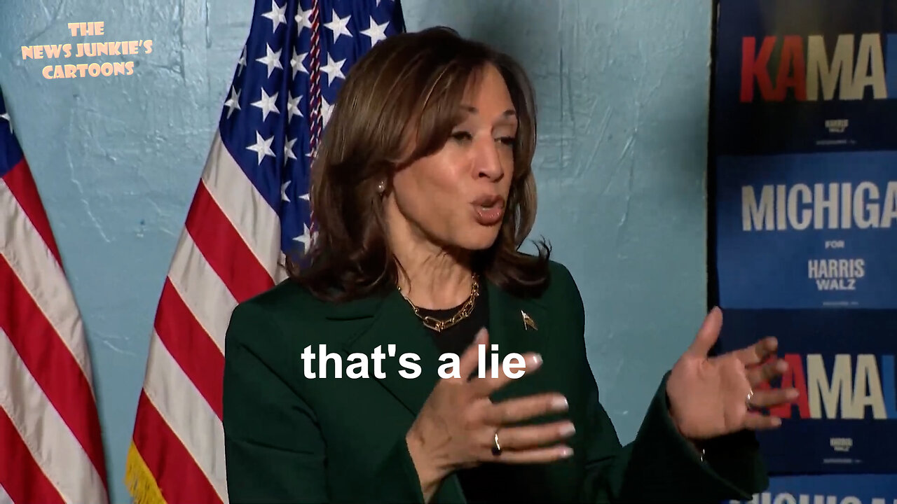 Kamala Harris keeps lying about "some cops were killed" on January 6, 2021.