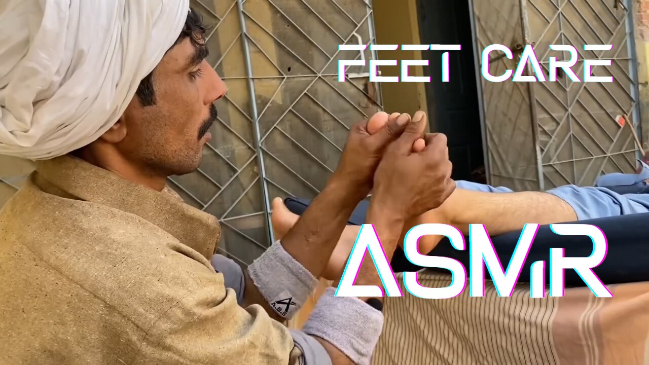 ASMR || BEST FEET CARE ASMR || INSOMNIA MASSAGE #asmr #relax