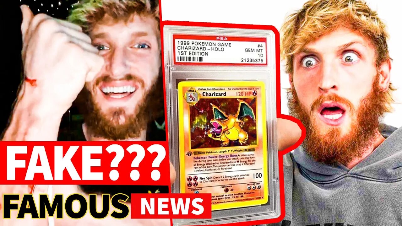 Logan Paul Buys FAKE $2M POKEMON CARDS (GONE BAD) | Famous News