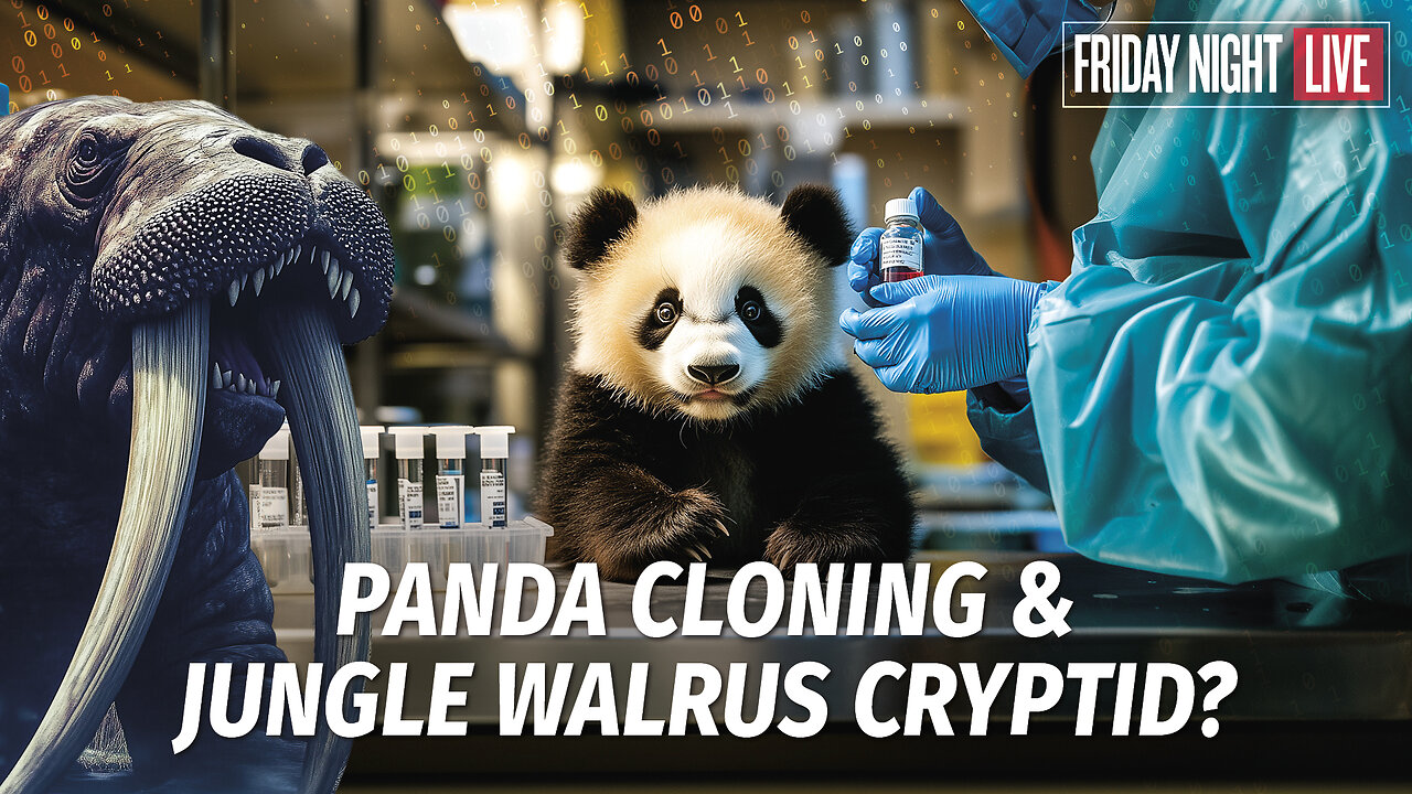 Panda Cloning, Do You Trust Chinese AI? & Jungle Walrus Cryptid