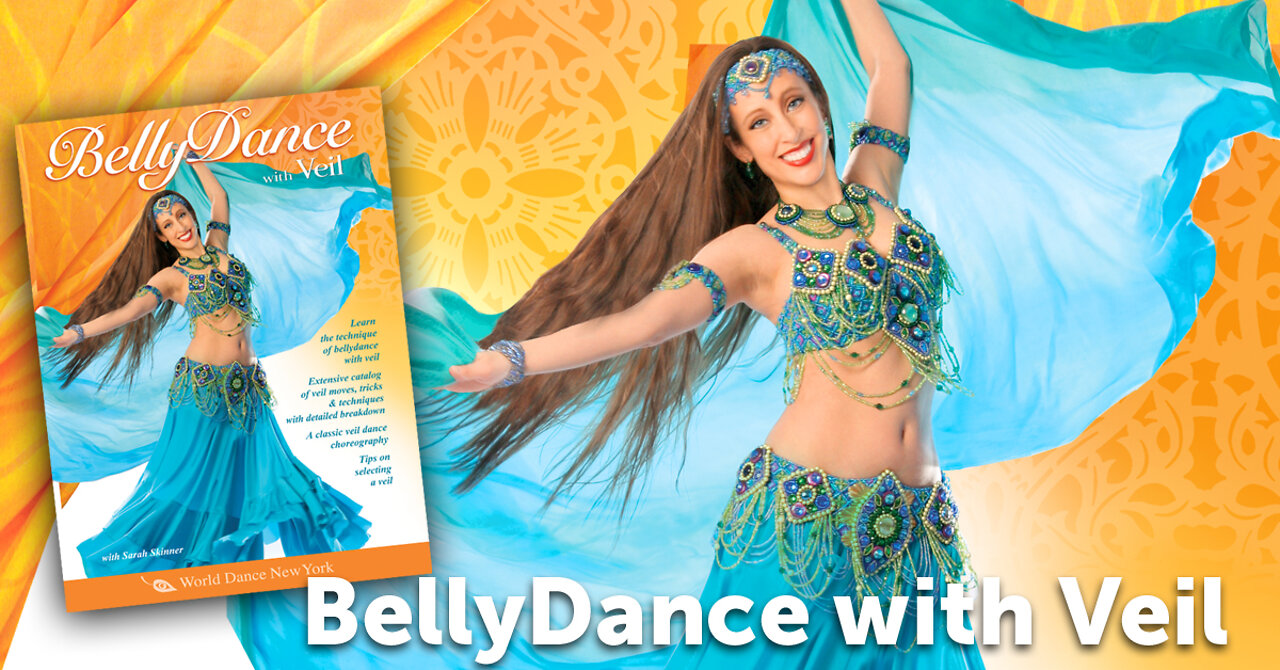 Bellydance with Veil instant video / DVD from WorldDanceNewYork.com belly dance