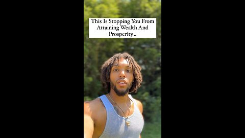 This Is Stopping You From Attaining Wealth And Prosperity… | Inspiration Is Key