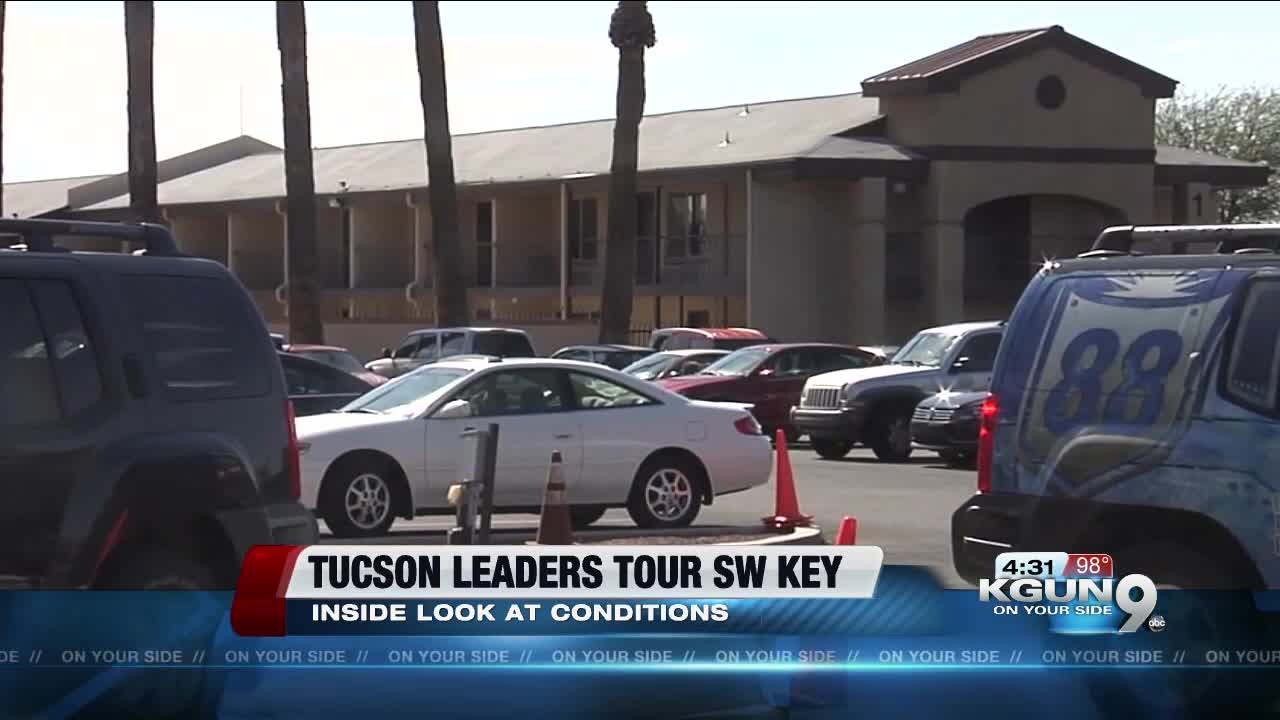 Tucson, Pima County leaders tour Southwest Key facility