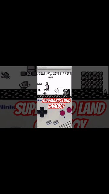 #shots Super Mario Land - GameBoy - Nintendo #supermario #gameboy #gameplay #nintendo