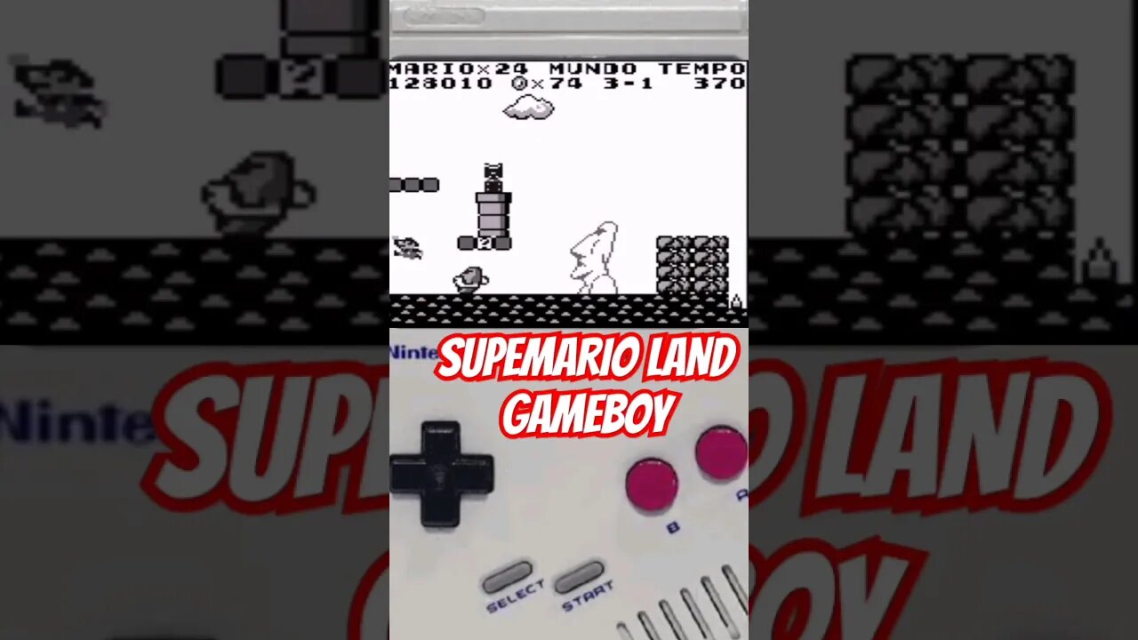 #shots Super Mario Land - GameBoy - Nintendo #supermario #gameboy #gameplay #nintendo