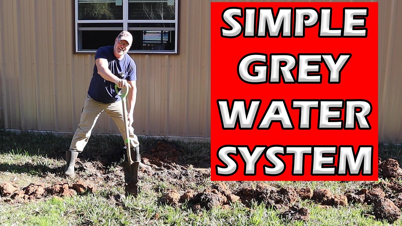 Simple Grey Water System Installation