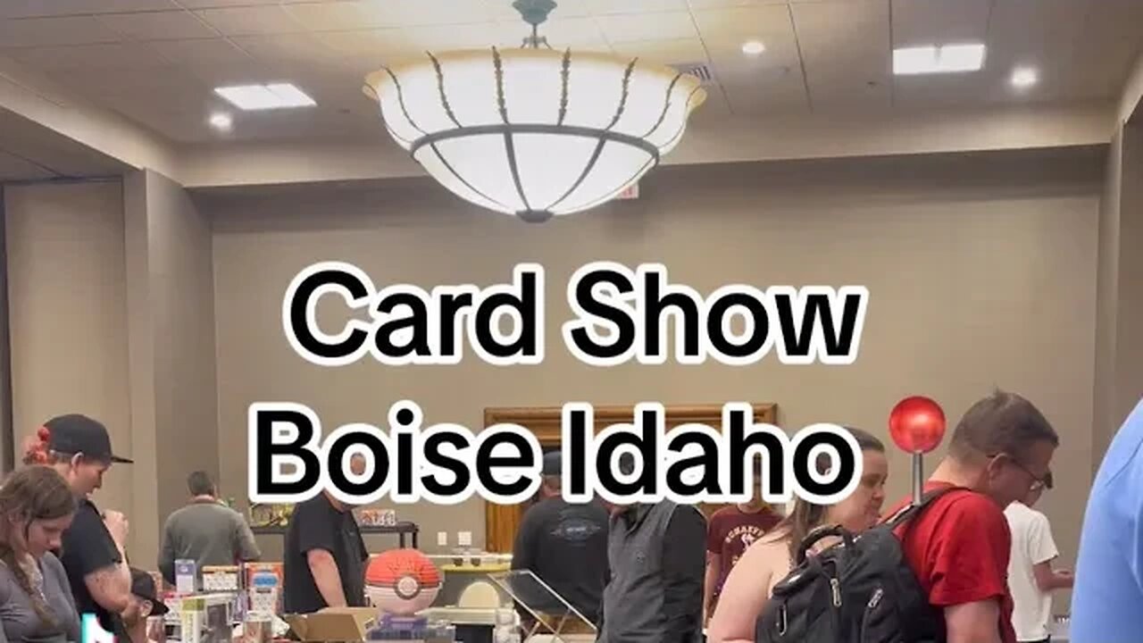 Stopping By A Card Show In Boise Idaho‼️ #show #sportscards #shorts #nba #nfl #mlb #travel