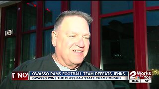 City of Owasso rallies around State Championship Football team