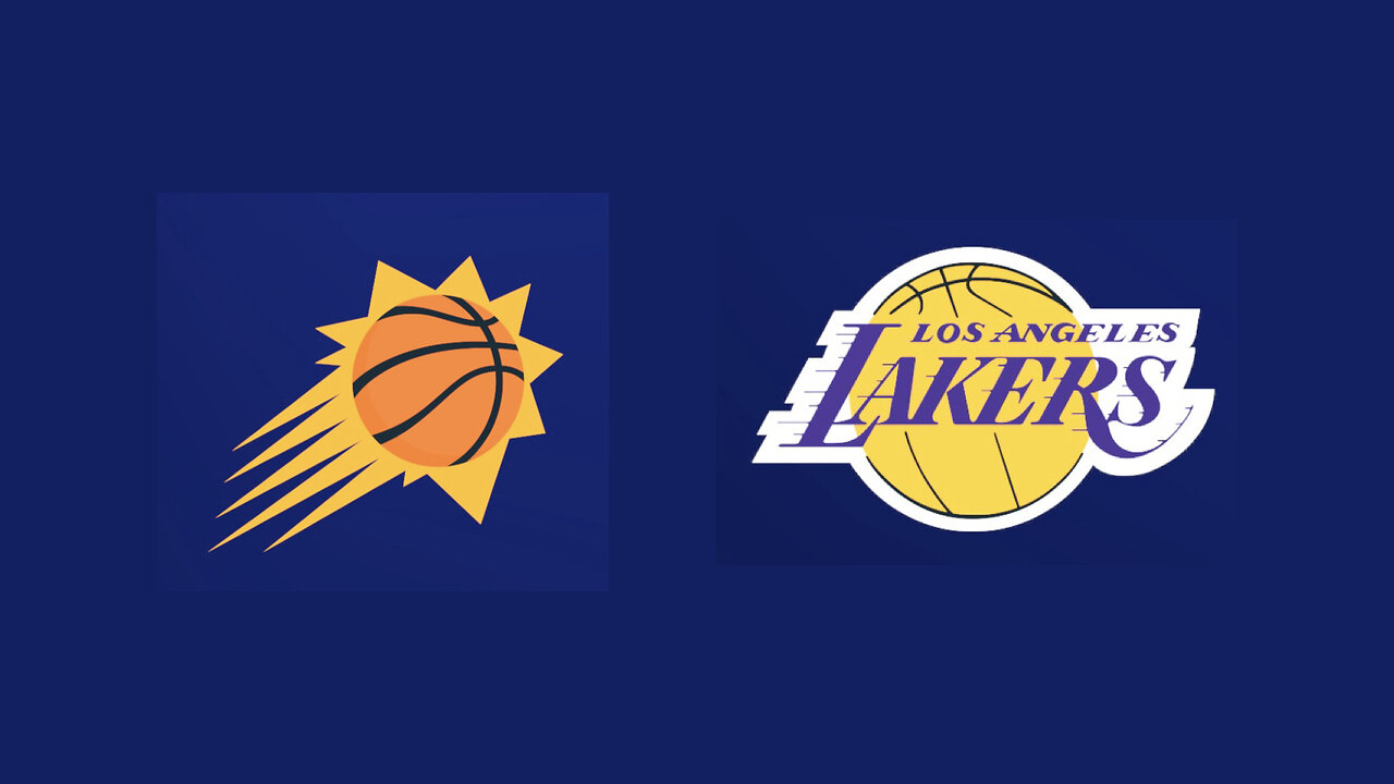 Suns @ Lakers. Visual Concepts NBA 2K25.