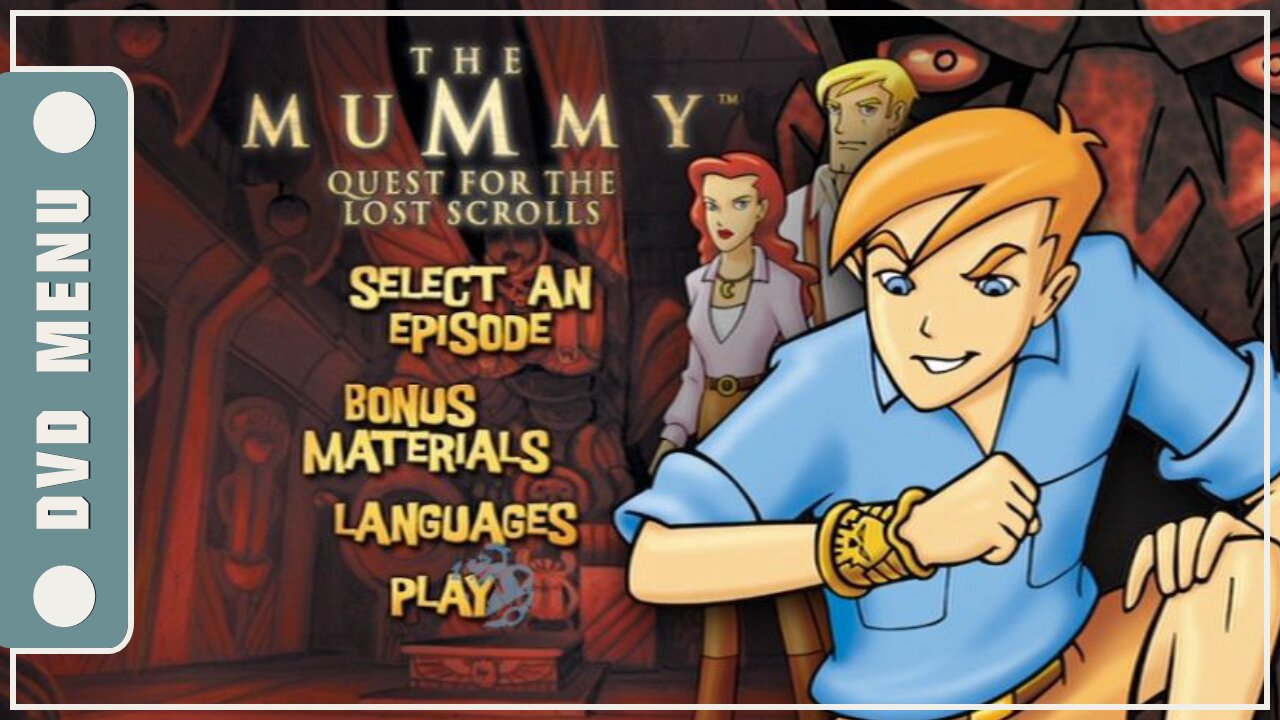 The Mummy: Quest for the Lost Scrolls - DVD Menu