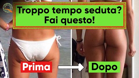 🍑 Troppo tempo seduta? Fai questo!