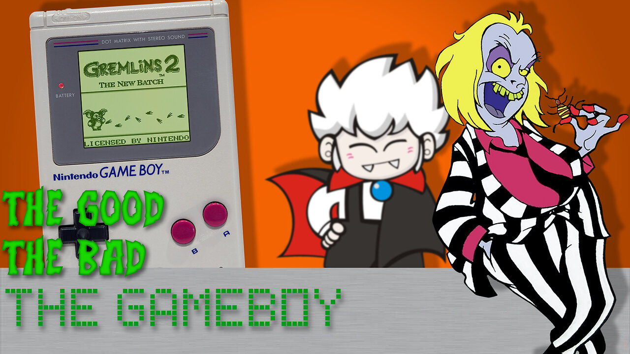 Kid Dracula & Beetlejuice ~ Almost-Halloween Games ~ THE GOOD, THE BAD, THE GAMEBOY