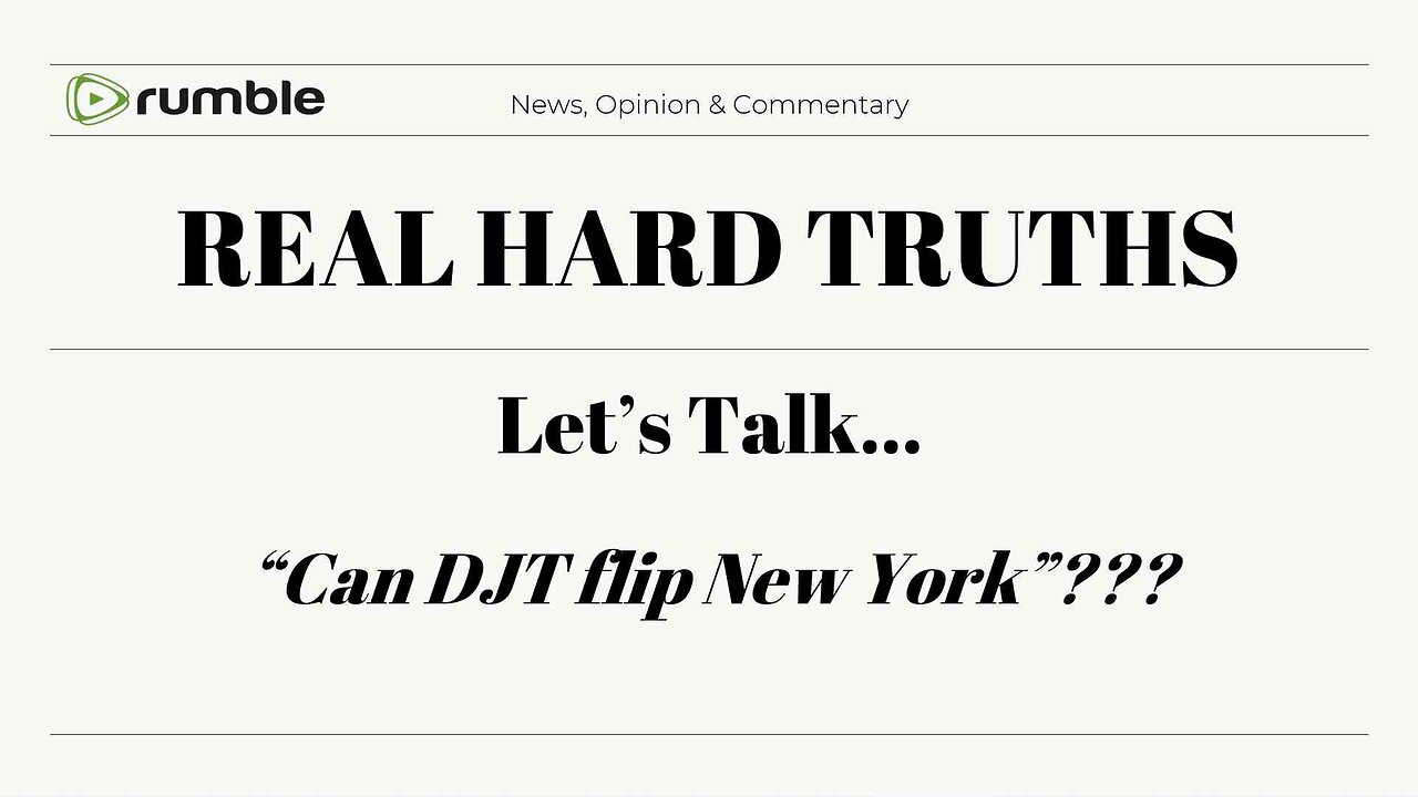 Can Trump Make New York Red Again ?