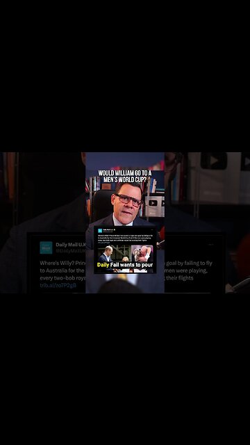 Would William go to a men's World Cup?