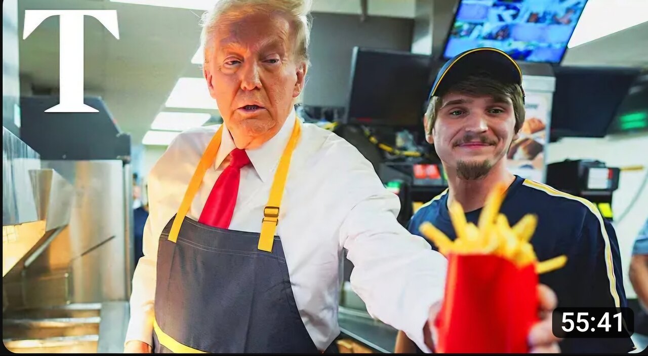 LIVE: Donald Trump visits McDonald’s on MAGA tour of Pennsylvania